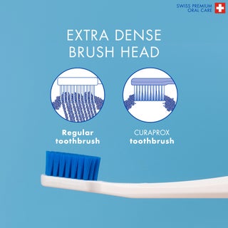 CS 5460 Ultra-Soft Toothbrush | 3-Pack Manual Toothbrush for Adults with 5460 CUREN® Bristles | Gentle on Gums, Removes Plaque Effectively | Surprise Colour - view 3